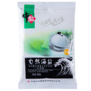 plus会员：中盐 盐 自然海盐 未加碘盐300g*3件