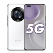 荣耀Magic4 Pro 全新一代骁龙8 四曲屏设计 LTPO屏幕 潜望式长焦摄像头 全网通版 8GB+256GB 釉白