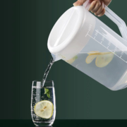 聚划算百亿补贴：冷水壶家用耐高温大容量塑料凉水壶冰箱冷泡奶茶店量杯饮料桶商用