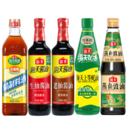 京喜APP：海天生抽500ml+老抽500ml+料酒800ml+上等蚝油700g+蒸鱼油450ml调味