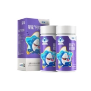 星鲨液体钙儿童钙片幼儿钙剂青少年软胶囊碳酸钙正品60粒
