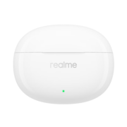 realme 真我Buds T100真无线蓝牙耳机 通话降噪长续航28h闪充低延时 华为苹果手机通用 流行白