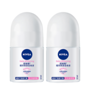 妮维雅（NIVEA）女士止汗露 精华爽身长效抑汗香体走珠液套装12ml*2