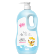 小浣熊 儿童洗发水沐浴露二合一 婴儿宝宝洗护沐浴露家庭装1.15L
