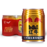 红牛 (RedBull)  维生素风味饮料   运动  能量饮品 6罐组合装