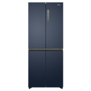 PLUS会员：Haier 海尔 BCD-406WLHTDEDB9 风冷十字对开门冰箱 406L 星石蓝