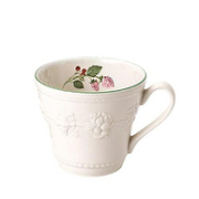 Wedgwood 玮致活 欢愉假日系列 树莓浮雕陶瓷马克杯 350ml*2个