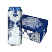 雪花 黑狮系列 11.8度 白啤 500ml*12听 整箱装