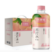 临期、PLUS会员: 天源雪 苏打水饮料 368ml*20瓶/箱
