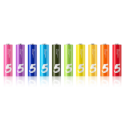 ZMI 紫米 彩虹碱性电池 5号/7号 10粒装