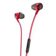极度未知（HYPERX）原金士顿云雀2 电竞入耳式游戏耳机有线3.5mm笔记本电脑手游csgo吃鸡耳麦内置麦克风 红色