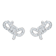施华洛世奇（SWAROVSKI）LIFELONG BOW耳钉 生日礼物 新年礼物 送女友礼物 5627345