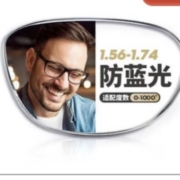 PLUS会员：winsee 万新 1.60防蓝光树脂镜片*2片+超轻眼镜多款可选