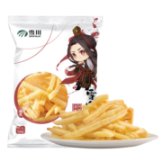 雪川食品（Snow Valley）雪峪赤霄裹粉细薯条半成品 500g/袋 空气炸锅食材油炸食品预制菜
