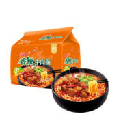 统一香辣牛肉面五合一 97g*5袋 方便面速食面新老包装随机发货