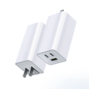 毕亚兹氮化镓充电器65WType-C双口 USB-C快速充电头支持华为/小米/苹果手机14/笔记本/MacBook/Switch