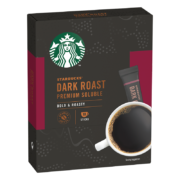 需入会、概率券:星巴克（Starbucks）黑咖啡 速溶 0糖低脂 10条23g