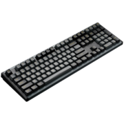 黑峡谷（Hyeku）i5 机械键盘 有线热插拔 铝合金机身 客制化 键线分离 RGB 108键PBT键帽 永夜黑 烟漠快快轴