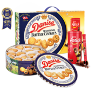 皇冠（danisa）丹麦曲奇饼干礼盒681g 休闲零食早餐 饼干蛋糕 送礼团购 丹麦进口