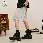 BEASTER 明星同款 男士印花工装五分裤 B128251347