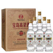 PLUS会员：宝岛阿里山 台湾风味高粱酒 52度 清香型白酒 450ml*6瓶 整箱装