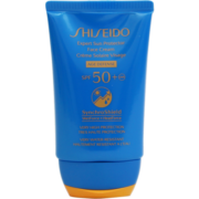 资生堂（Shiseido）蓝胖子防晒霜SPF50隔离新艳阳夏臻效水动力防晒乳 面部50ml（法国版）23.10.16