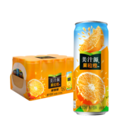 可口可乐（Coca-Cola）美汁源 Mintue Maid 果粒橙 橙汁 果汁饮料 310ml*12罐 整箱装