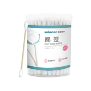 PLUS会员、概率券：稳健 Winner   双头医用棉签   100支/桶*3件