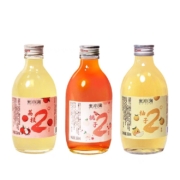 16日10点、限400件、聚划算百亿补贴：米小淘 果酒甜酒桃花酿荔枝柚子 低度酒2度 268ml*3瓶