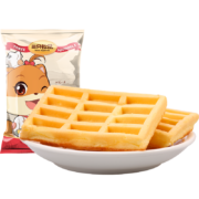 三只松鼠 华夫饼 松软清甜 奶香华夫饼248g