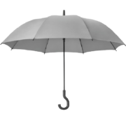 蕉下（beneunder）雨伞半自动遮阳伞大号 青砾灰 起始直柄伞