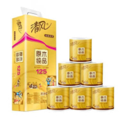 京东百亿补贴：Breeze 清风 金装卷纸 4层125g*8卷