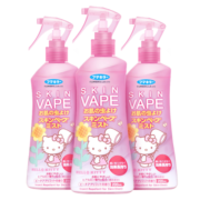未来（VAPE）家庭装驱蚊液水防蚊虫儿童孕妇可用粉色喷雾蜜桃味驱蚊水 200ml*3