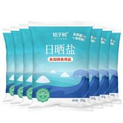 桔子树 新款 日晒海盐 350g*8袋 未加碘食用海盐