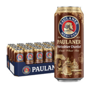 PAULANER 保拉纳 黑小麦啤酒 12.3度 500ml*24听 整箱装