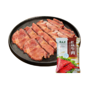 Plus会员：月盛斋 清真牛肉 中华老字号 酱卤熟食牛肉零食 红烧牛肉100g