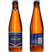 燕京啤酒 V10精酿白啤10度 玻璃瓶 426ml*12瓶 整箱装