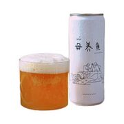 岱记精酿 经典小麦白啤酒精酿啤酒 毋养鱼原浆橘香白啤330ml罐装整箱果味 毋养鱼330ml*12瓶