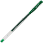 三菱（Uni）UM-100彩色中性笔 水笔啫喱笔贺卡笔 学生签字笔 0.7mm 绿色 1支/袋