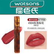 VIBELY 丝绒雾面哑光琥珀唇釉不沾杯显色唇泥 904#失落梨花 1支装