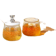 UYUK 锤纹小熊玻璃杯 350-400ml