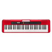 卡西欧（CASIO）智能电子琴CT-S系列便携式61键儿童成人初学入门演奏专业电子乐器 CT-S200红色单机