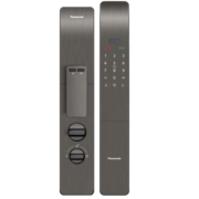 松下 Panasonic指纹锁 全自动电子锁 智能门锁 密码锁卡锁 防盗门家用 V-P759AW 摩卡铜