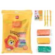 deli 得力 67851 儿童轻型黏土 24色