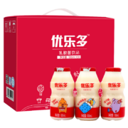 plus会员、有券上：优乐多 乳酸菌【礼盒装】100ml*20瓶*3件