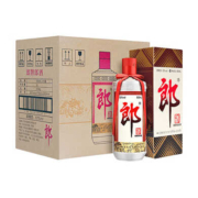 LANGJIU 郎酒 郎牌郎酒 酱香型白酒 53度 500ml*6瓶 整箱装