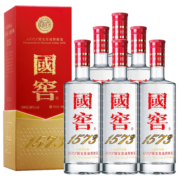 泸州老窖 国窖1573 浓香型白酒 38度 500ml*6瓶 整箱装(新老包装随机发货)