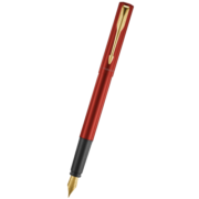 派克（PARKER）钢笔 签字笔 商务办公送礼 男女生日礼物 威雅系列XL满堂红金夹墨水笔