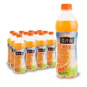 PLUS会员！美汁源 Coca-Cola可口可乐 美汁源果粒橙450ml*12瓶