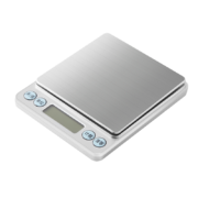 京东京造 厨房秤 家用电子秤 厨房克秤 迷你食物称 3kg/0.1g （电池）